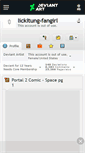 Mobile Screenshot of lickitung-fangirl.deviantart.com