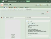 Tablet Screenshot of lickitung-fangirl.deviantart.com