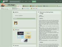 Tablet Screenshot of cmcollege.deviantart.com