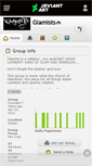 Mobile Screenshot of glamists.deviantart.com