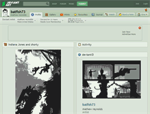 Tablet Screenshot of batfish73.deviantart.com