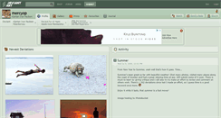 Desktop Screenshot of mercyop.deviantart.com