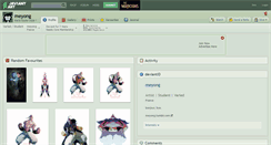 Desktop Screenshot of meyong.deviantart.com