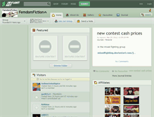 Tablet Screenshot of femdomfiction.deviantart.com
