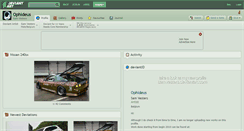 Desktop Screenshot of ophideus.deviantart.com