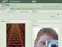 Tablet Screenshot of chilisan.deviantart.com