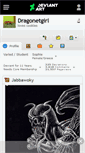 Mobile Screenshot of dragonetgirl.deviantart.com