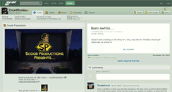 Desktop Screenshot of countdrunku.deviantart.com