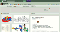 Desktop Screenshot of minamonto.deviantart.com