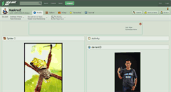 Desktop Screenshot of maskresz.deviantart.com