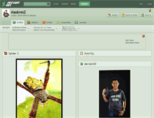 Tablet Screenshot of maskresz.deviantart.com