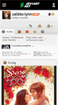 Mobile Screenshot of calisto-lynn.deviantart.com
