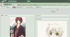 Desktop Screenshot of inuyasha-no-e.deviantart.com
