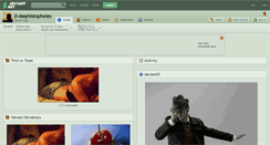 Desktop Screenshot of d-mephistopheles.deviantart.com