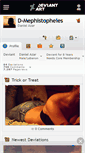 Mobile Screenshot of d-mephistopheles.deviantart.com