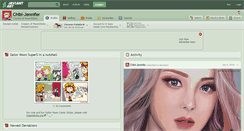 Desktop Screenshot of chibi-jennifer.deviantart.com