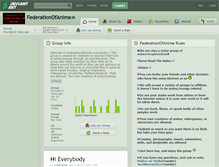 Tablet Screenshot of federationofanime.deviantart.com