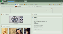 Desktop Screenshot of davecox.deviantart.com