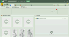Desktop Screenshot of den3221.deviantart.com