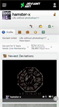Mobile Screenshot of hamster-x.deviantart.com