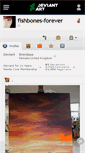Mobile Screenshot of fishbones-forever.deviantart.com