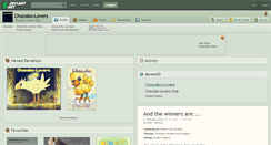 Desktop Screenshot of chocobo-lovers.deviantart.com