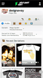 Mobile Screenshot of designaway.deviantart.com