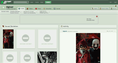 Desktop Screenshot of bigloser.deviantart.com