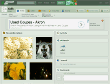 Tablet Screenshot of aldik.deviantart.com