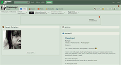 Desktop Screenshot of chaoxangel.deviantart.com