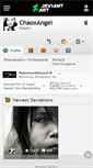 Mobile Screenshot of chaoxangel.deviantart.com