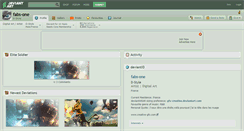 Desktop Screenshot of fabs-one.deviantart.com