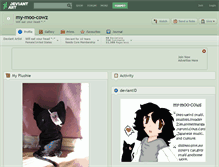Tablet Screenshot of my-moo-cowz.deviantart.com