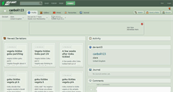 Desktop Screenshot of canboll123.deviantart.com