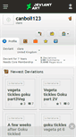 Mobile Screenshot of canboll123.deviantart.com