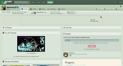 Desktop Screenshot of darkness876.deviantart.com