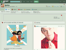 Tablet Screenshot of jaysica.deviantart.com
