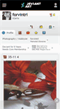 Mobile Screenshot of forvintri.deviantart.com