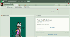Desktop Screenshot of pixelmaster9000.deviantart.com