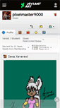 Mobile Screenshot of pixelmaster9000.deviantart.com