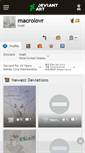 Mobile Screenshot of macrolovr.deviantart.com