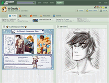 Tablet Screenshot of isi-daddy.deviantart.com