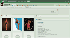 Desktop Screenshot of graveminder.deviantart.com