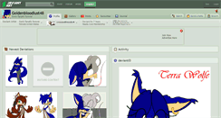 Desktop Screenshot of goldenbloodlust48.deviantart.com