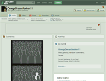 Tablet Screenshot of omegadreamseeker11.deviantart.com