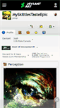 Mobile Screenshot of myskittlestasteepic.deviantart.com