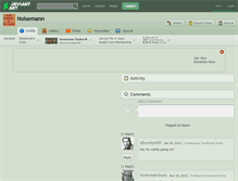 Tablet Screenshot of noisemann.deviantart.com