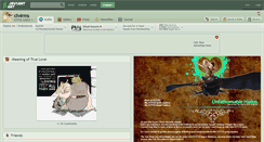 Desktop Screenshot of ch4rms.deviantart.com
