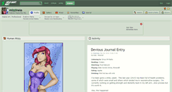 Desktop Screenshot of mizziness.deviantart.com