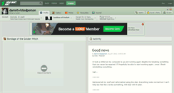 Desktop Screenshot of damntwistedperson.deviantart.com